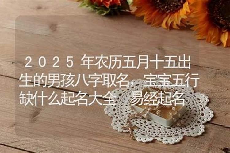1997年农历三月十五中午一点(13点)出生、五行缺什么