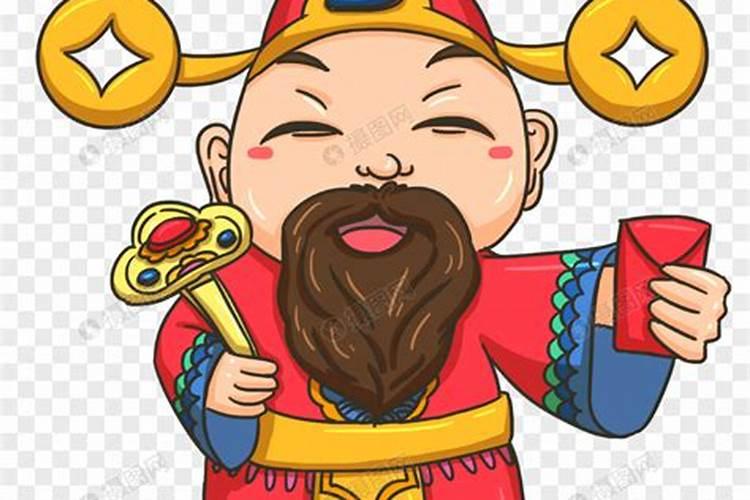 绿财神形象