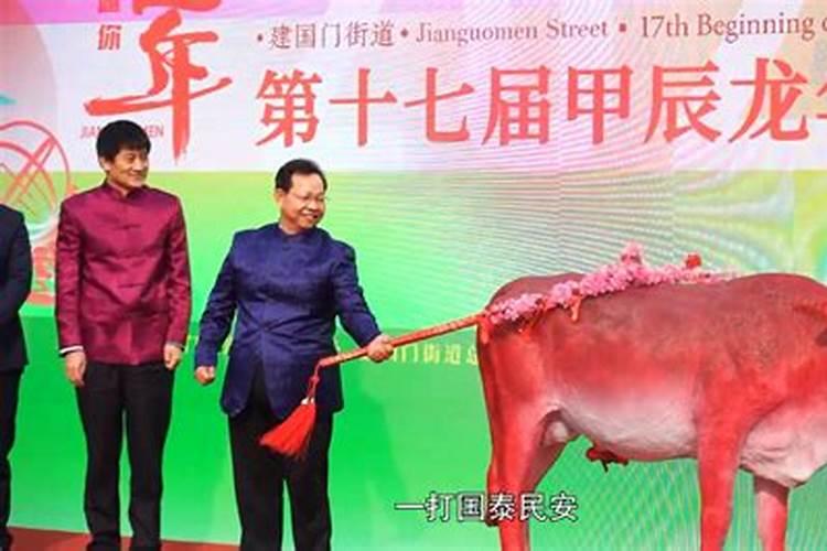立春为什么要打春牛