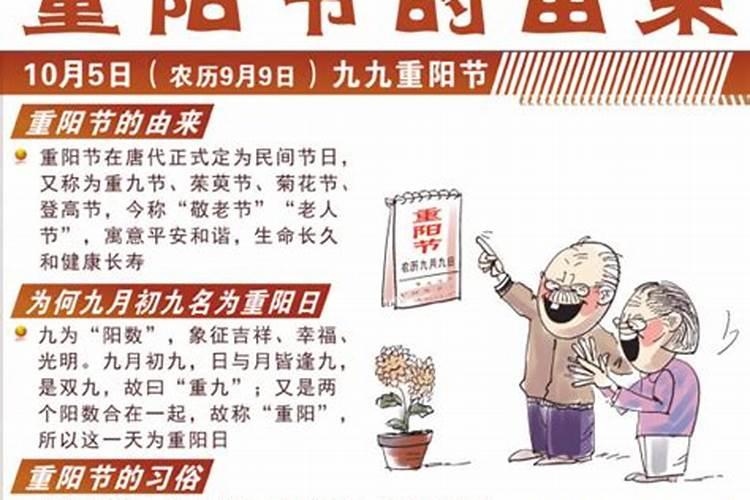 九月九日重阳节风俗