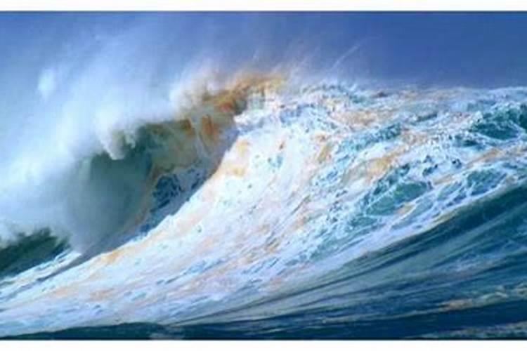 梦见海水涨潮又落潮的预兆