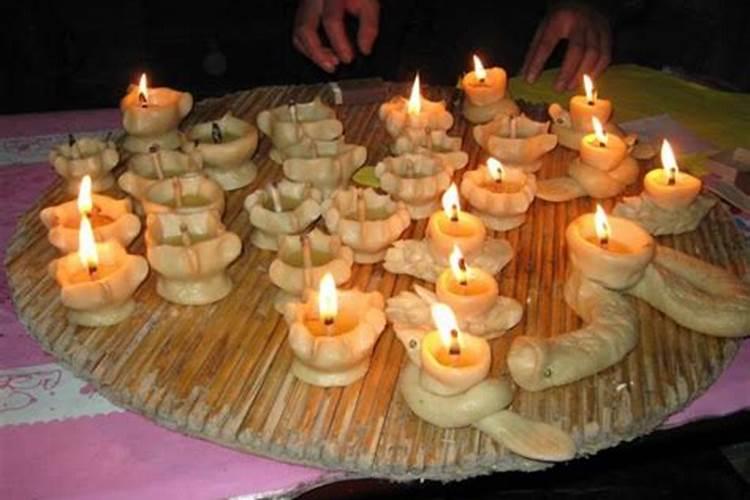 十五给死人送灯还烧纸吗