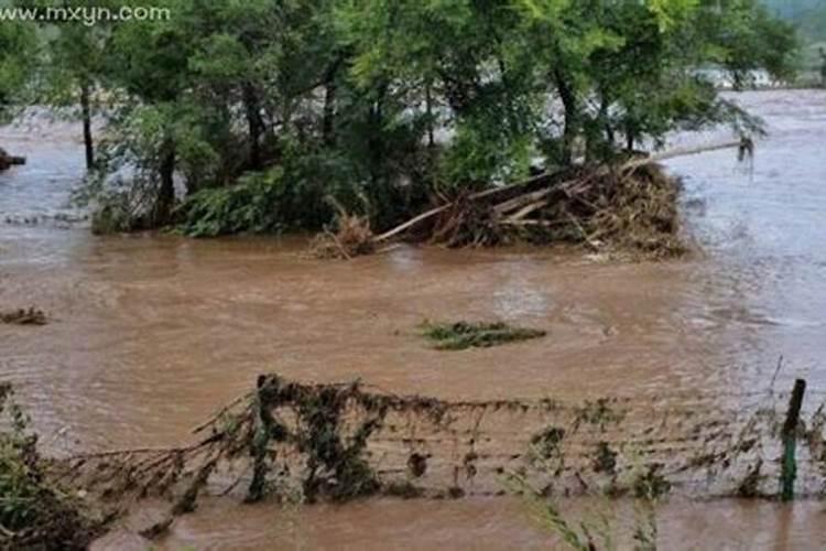 梦到突然涨大水逃跑成功