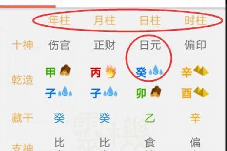算命中的日主是什么意思？