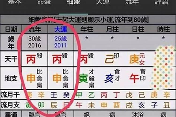 大运流年命局的分析技巧步骤