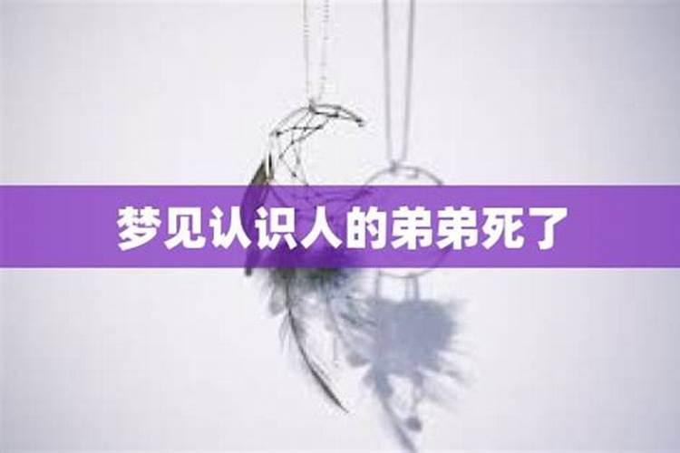 周公解梦之梦到弟弟在哭