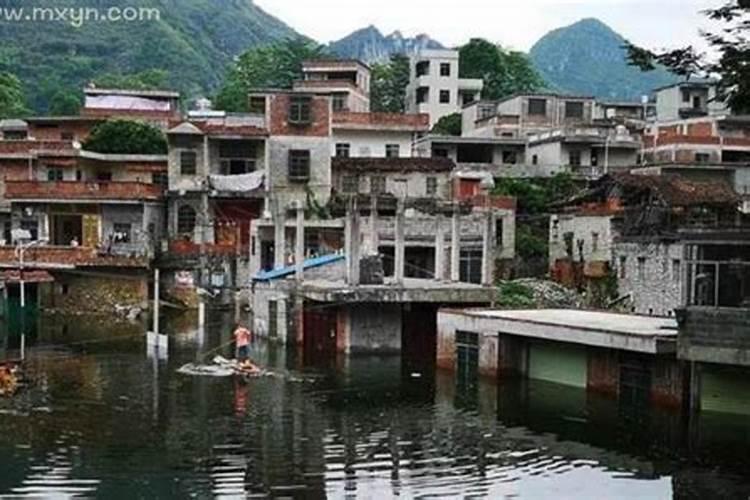 梦见洪水把房子淹了的预兆