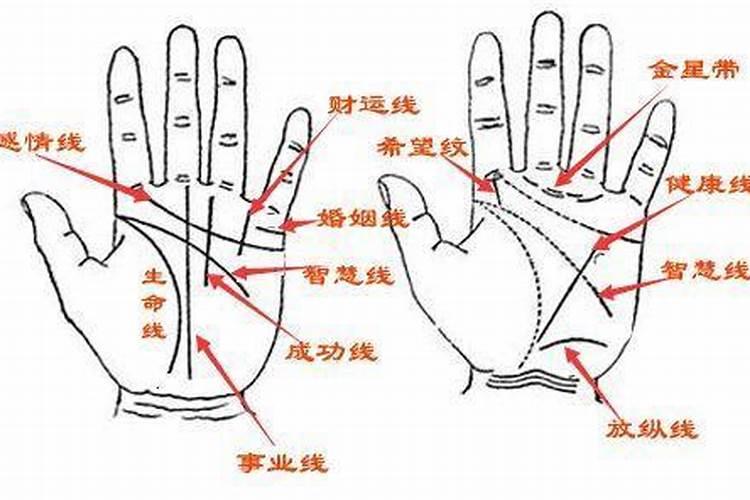 看手相算命图解女性右手 婚姻线怎样才算好？