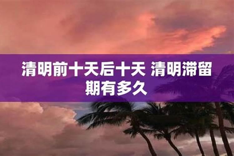新坟清明节上坟的规矩清明扫墓时间前十天后十天