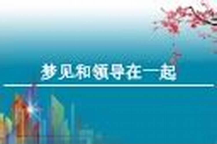 梦见大领导有什么征兆