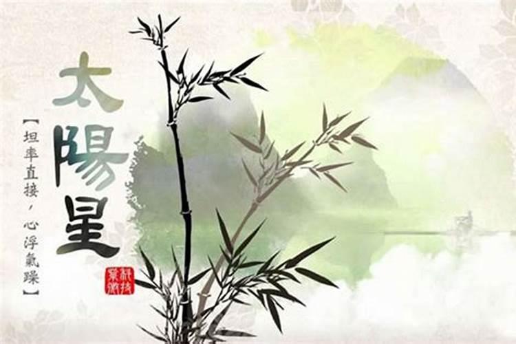 什么是太阳星？