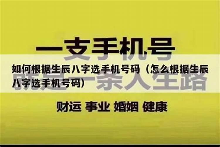 生辰八字算命配手机号