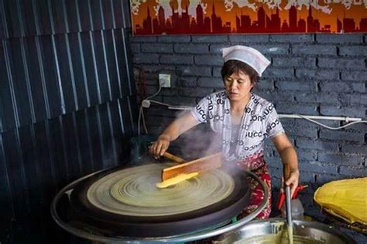 梦见摊煎饼预示着什么