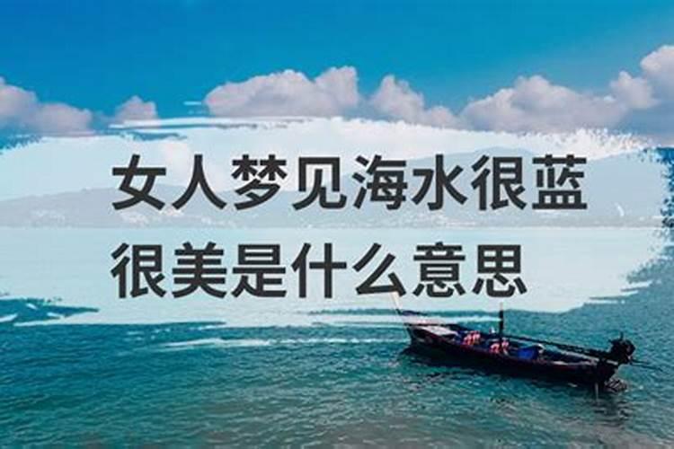 梦见大海中有鲸鱼