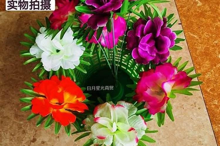 江西在哪里可以批发到清明扫墓用的塑料花？