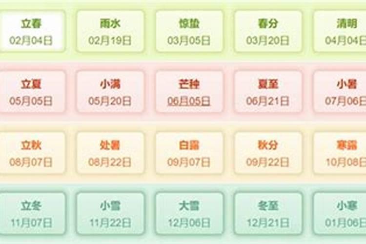 立夏是几月几号
