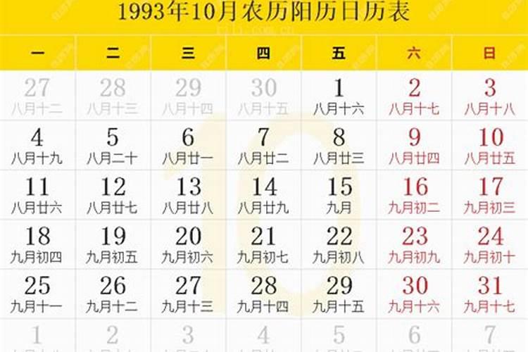 1993年九月初九属于什么星座