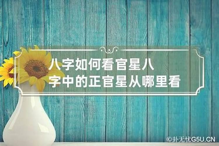 怎么查自己的官星