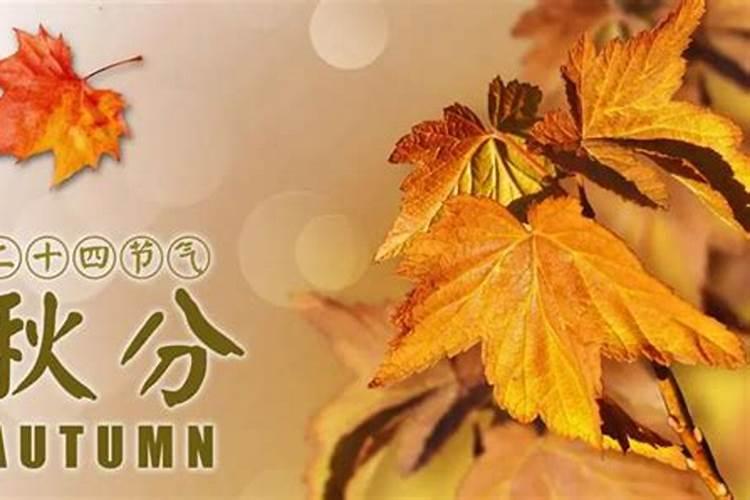 秋分在二十四节气中代表什么