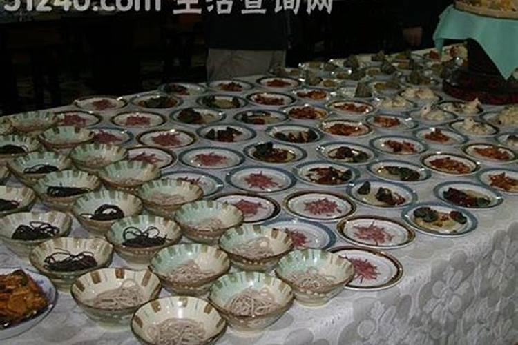 中元节供祖先用什么菜
