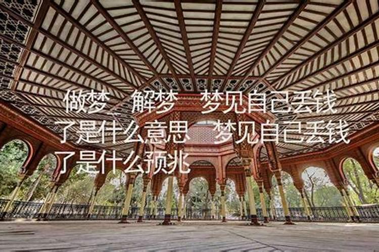 梦到掉钱什么预兆