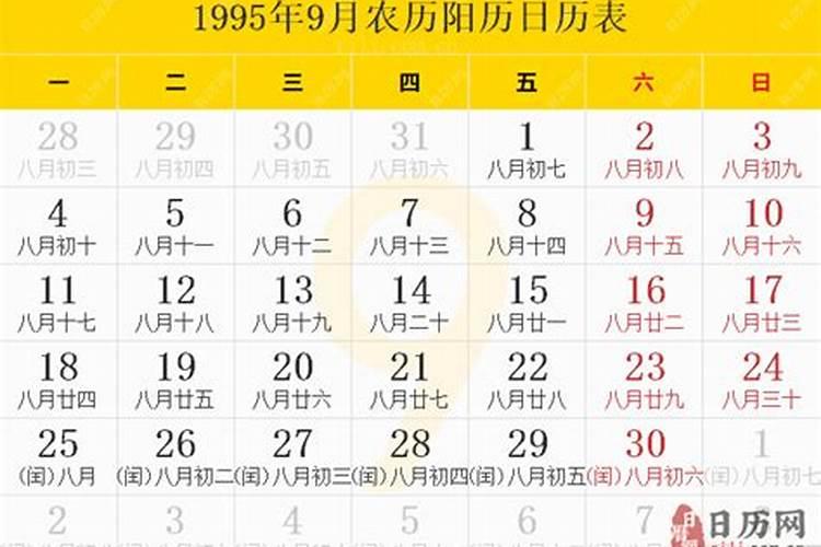 1995年农历9月十一的命运,财运会怎样