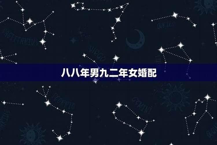 九二年属什么生肖婚配