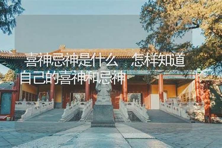 怎么看喜神和忌神