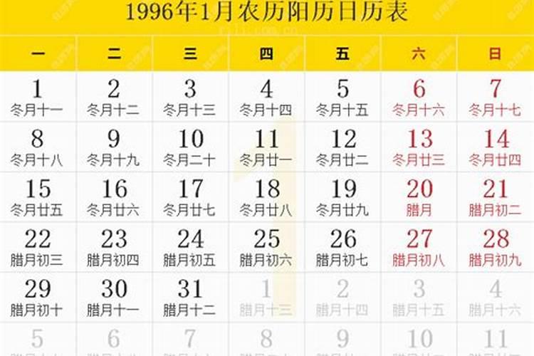 1996年农历3月15日阳历是几号