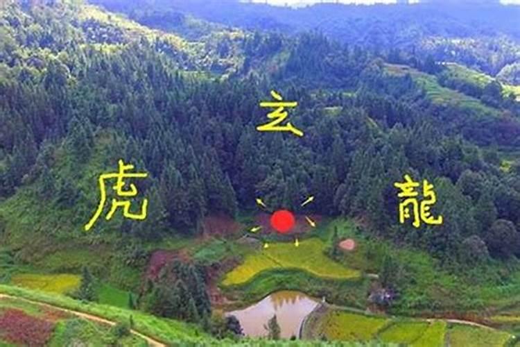 青龙白虎守护，坟地风水探秘
