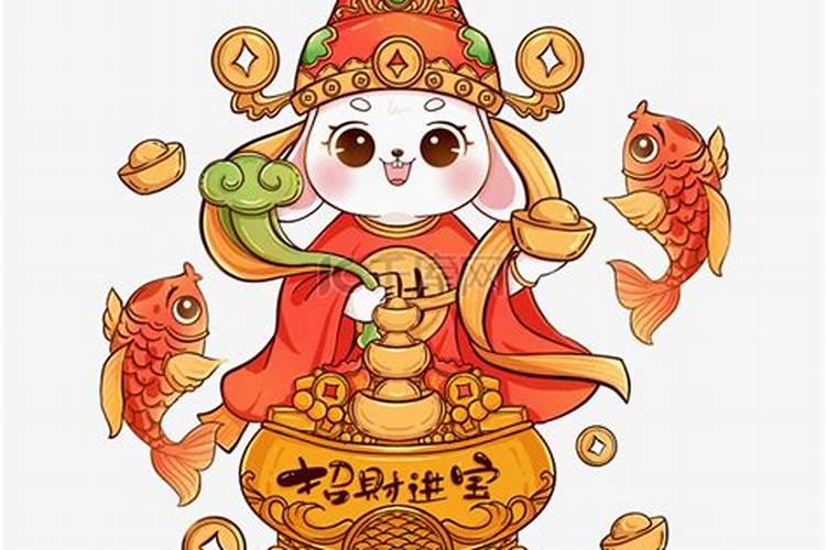 招财进宝：属兔人的财神佩戴指南