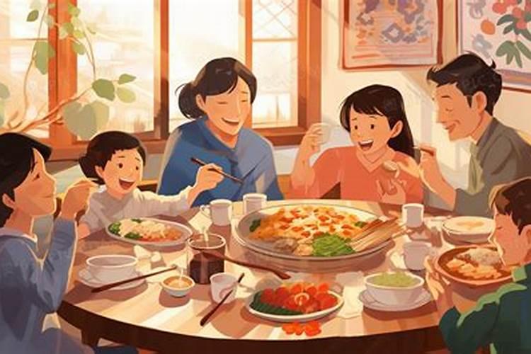 梦境解析：梦见亲人聚在一起吃饭的深层含义