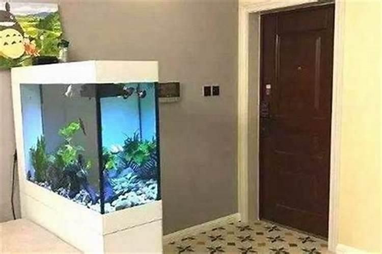 入户门进门看见鱼缸好吗