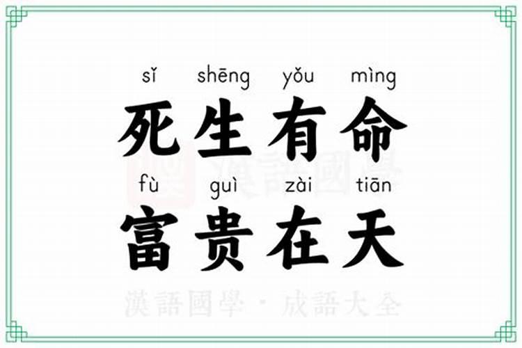 午时谢世的命理探秘：生死有命富贵在天